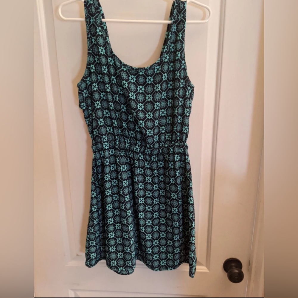 Women Summer Dress Cross Back Sleeveless My Beloved